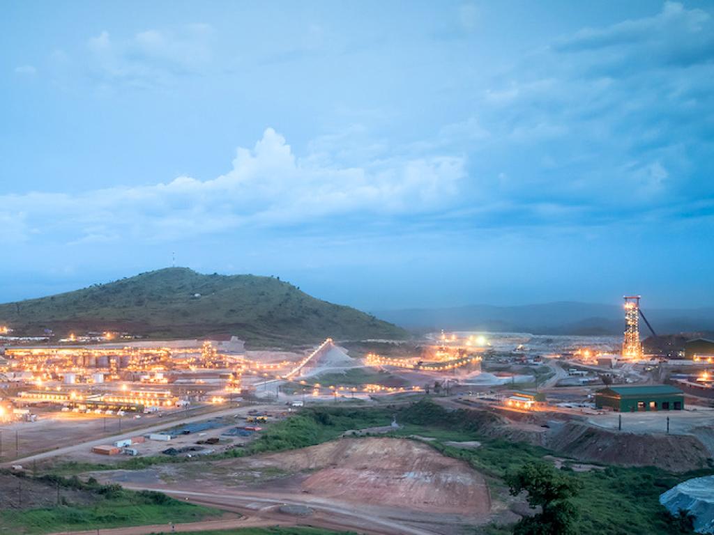 La mine d'or de Kibali est la plus grande d'Afrique et est désormais l'une des mines les plus écologiques du continent. (Image courtesy of Barrick Gold.)