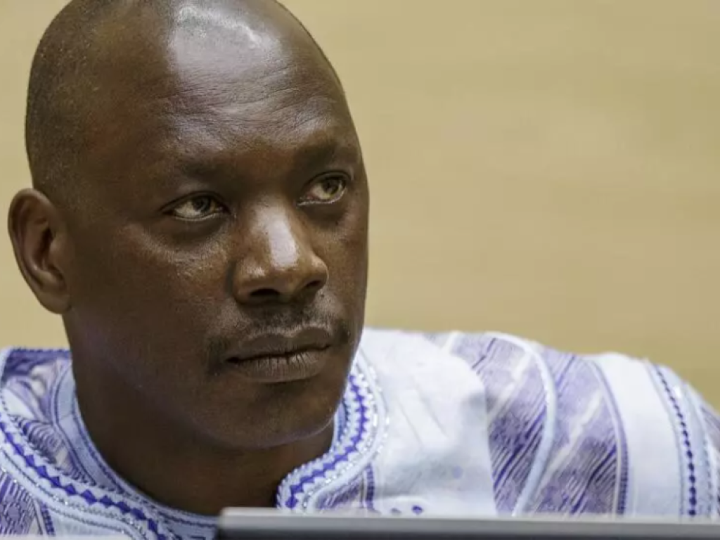 Thomas Lubanga devant la CPI, le 1er décembre 2014. Un rapport onusien révèle que le groupe Zaïre, avec son soutien, a récemment recruté d’anciens combattants de l’UPC. AFP - MICHAEL KOOREN