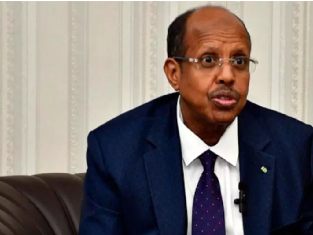 Mahmoud Ali Youssouf, ministre djiboutien des Affaires étrangères et de la Coopération internationale, est candidat à la présidence de la Commission de l'Union africaine lors de l'élection de février 2025. © diplomatie.gouv.dj
