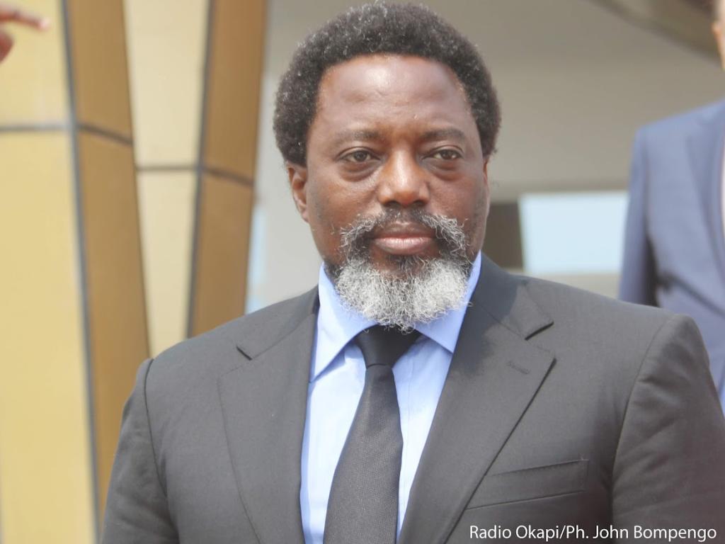 Joseph Kabila, ancien Président de la République Démocratique du Congo. Kinshasa, le 13 juillet 2018. Radio Okapi/Ph. John Bompengo