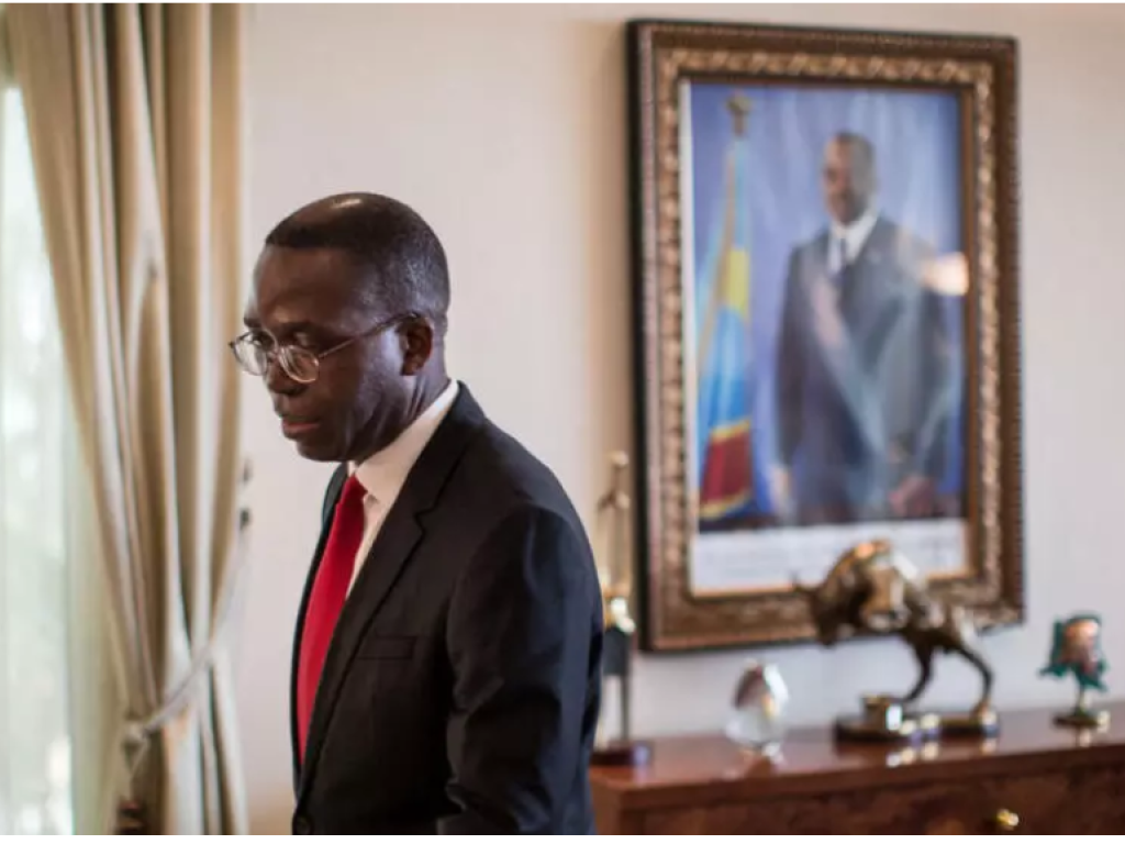L'ancien Premier ministre Augustin Matata Ponyo, ici en 2015. © AFP - FEDERICO SCOPPA