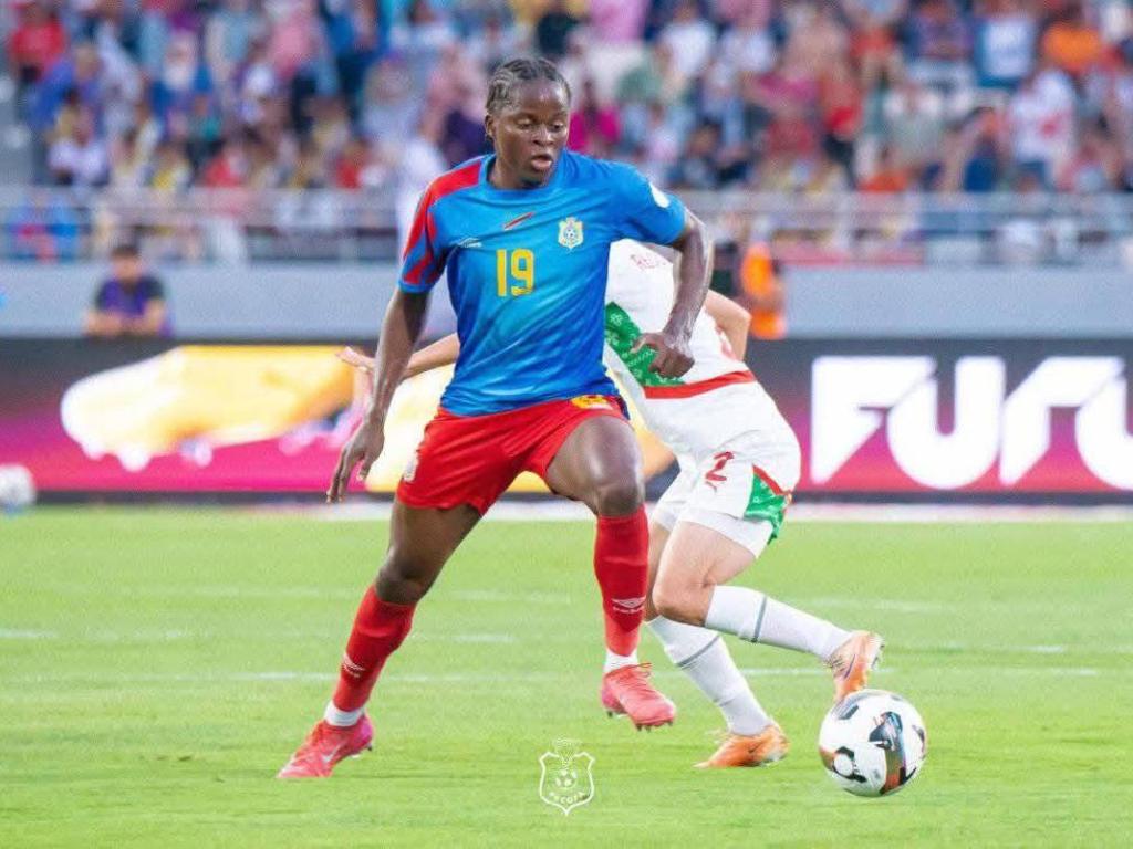cène de vie du match RDC-Maroc comptant pour la deuxième journée de la CAN Féminine 2024, mercredi 9 juillet 2025 au Maroc Photo FECOFA