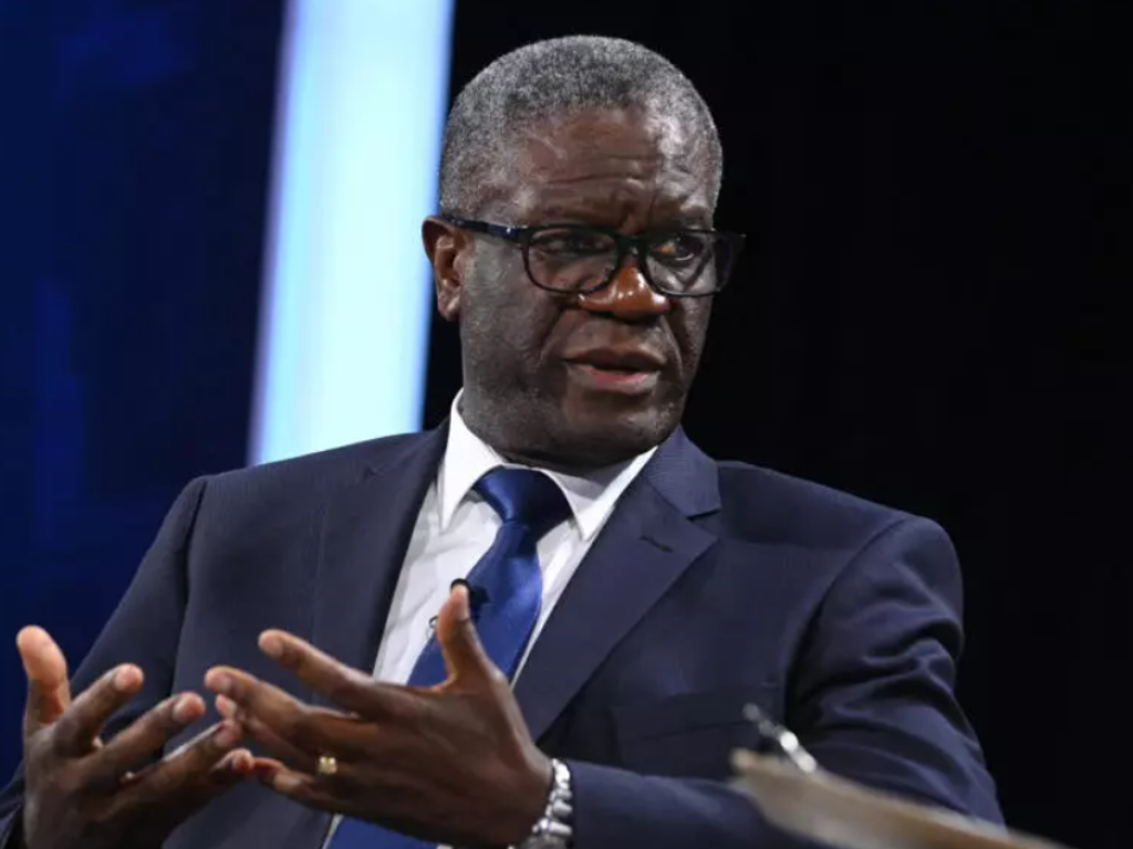 Le docteur Denis Mukwege remet en cause les processus de négociations de Washington et de Doha. © Riccardo Savi / Getty Images via AFP